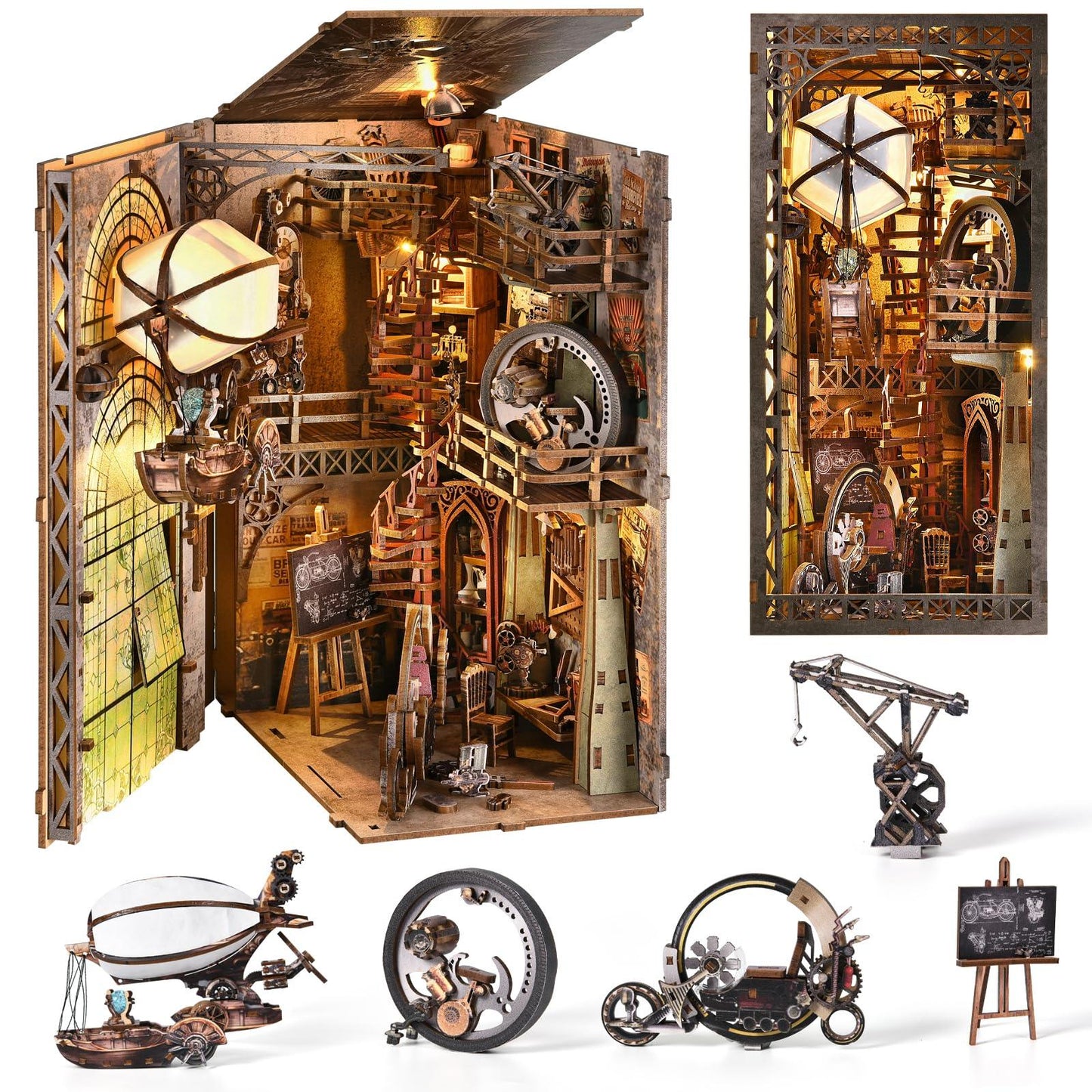 Book Nook DIY - Uncle Peter's Warehouse | Miniverse Store - Miniverse Studio