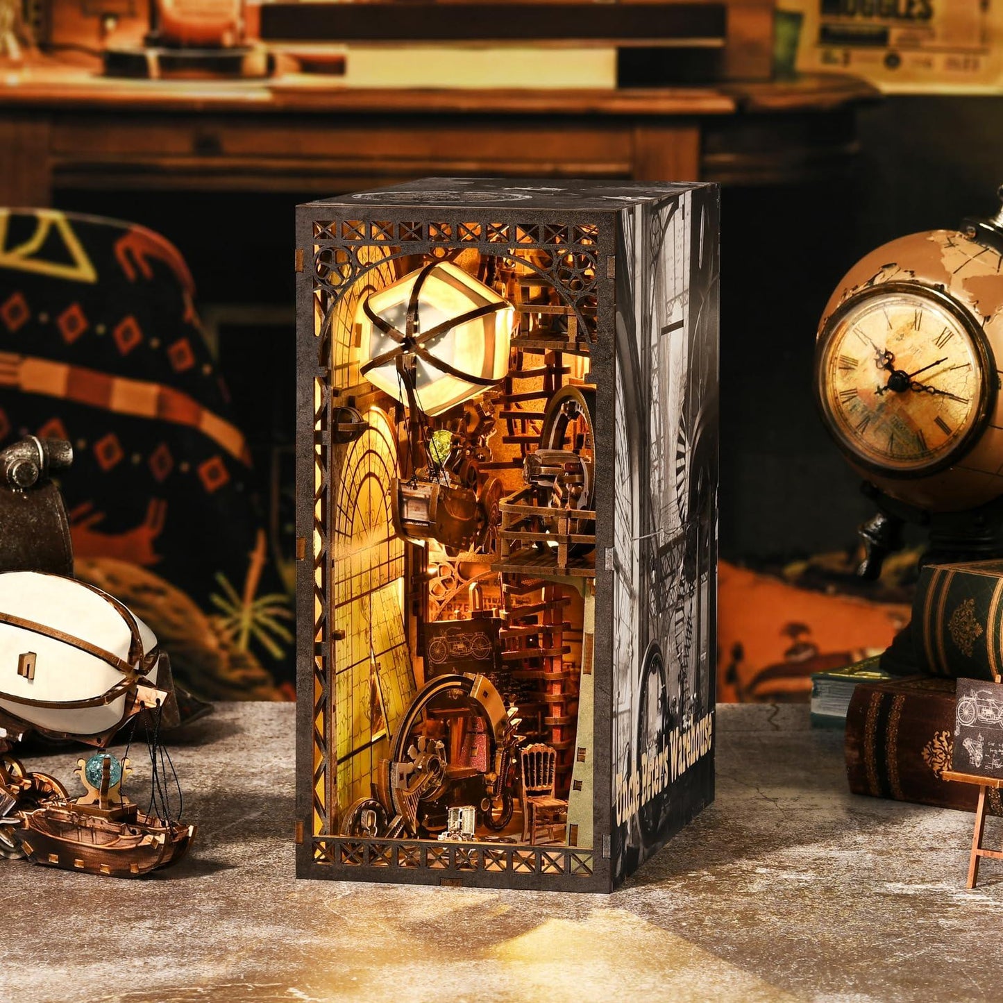 Book Nook DIY - Uncle Peter's Warehouse | Miniverse Store - Miniverse Studio