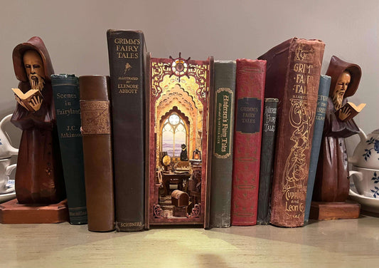 Book Nooks decorativos: dioramas en miniatura que transforman tu estantería
