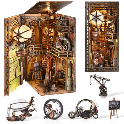 Book Nook DIY - Uncle Peter's Warehouse | Miniverse Store - Miniverse Studio