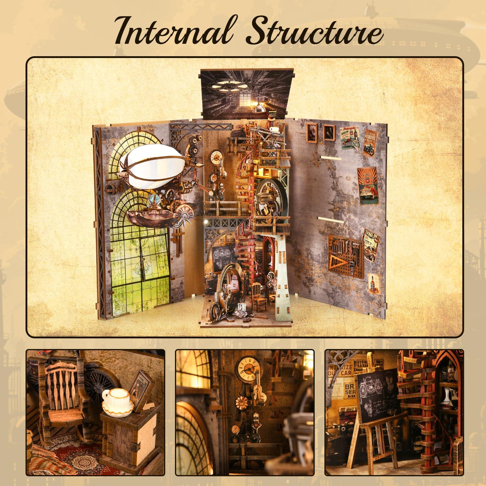 Book Nook DIY - Uncle Peter's Warehouse | Miniverse Store - Miniverse Studio