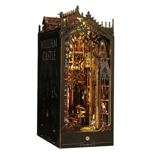 Book Nook DIY – William Castle – Castillo retro europeo - Miniverse Studio