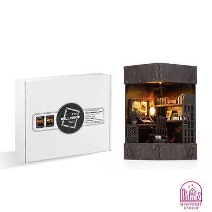 Book Nook Kit DIY - Agencia de Detectives del Siglo XIX - Miniverse Studio