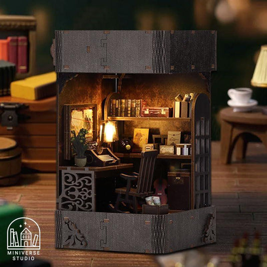 Book Nook Kit DIY - Agencia de Detectives del Siglo XIX - Miniverse Studio
